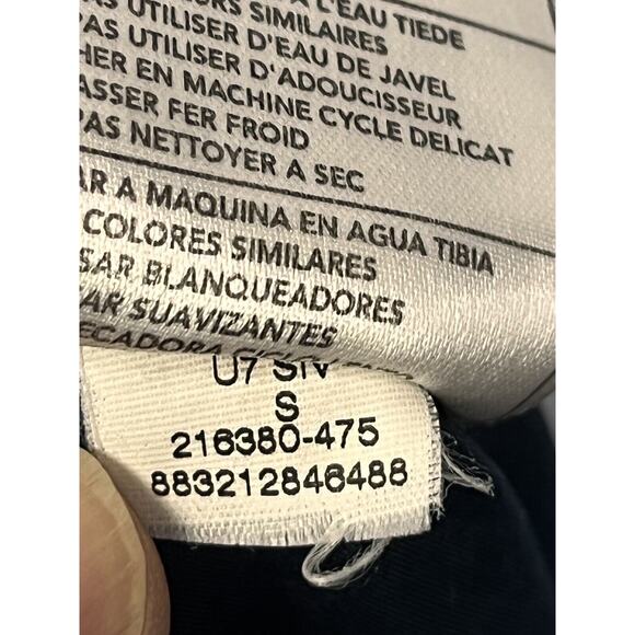 Nike Bermuda Shorts Womens Small Blue Vintage Gray tag pockets Performance Flaw - Picture 5 of 8